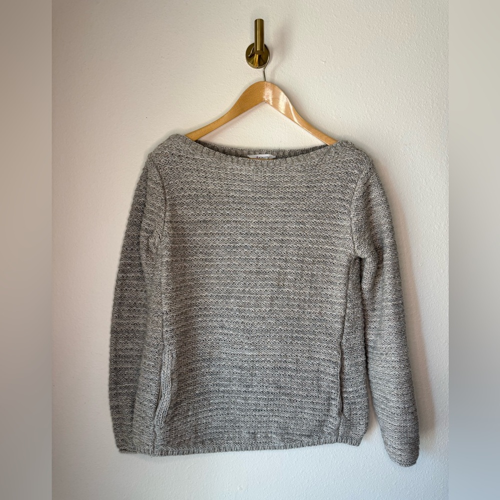 Athleta 100% Merino Wool Knit Sweater size Medium